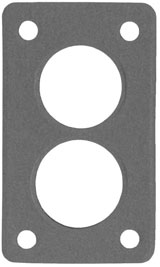 set di 2 guarnizioni base carburatore progressivo 32/36 su T1 rif. Cod. 42710